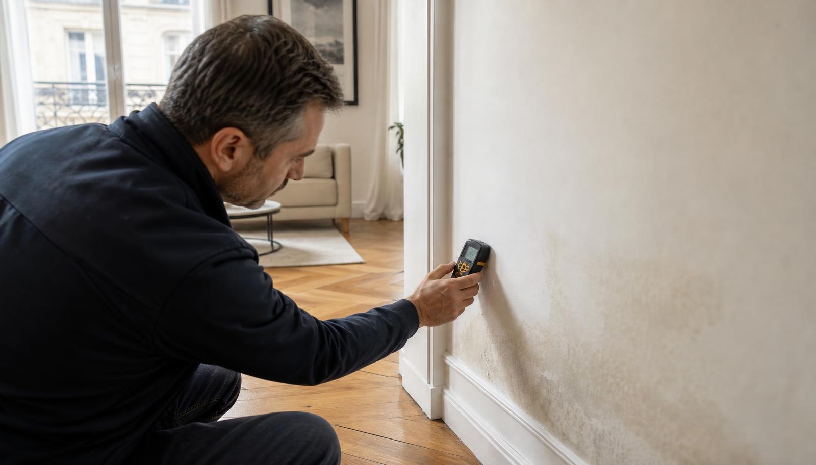 Mur humide : infiltration, condensation ou fuite dans une canalisation ?