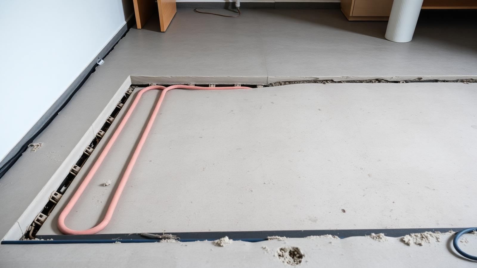 Sol d'appartement à Vanves inspecté pour une fuite de plancher chauffant